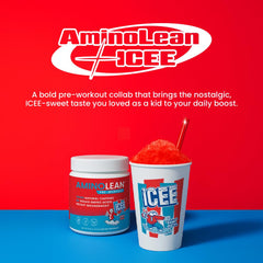 AminoLean Icee natural caffeine from green tea boosts alertness.