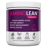 RSP Nutrition AminoLean pre-workout bottle delivers clean energy for workouts.