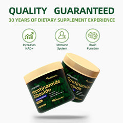 Rubimirez NAD+ capsules close-up showing smooth coating for reliable daily use