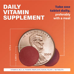 Rugby Daily-Vite: paquete doble ideal para suministro continuo de vitaminas.