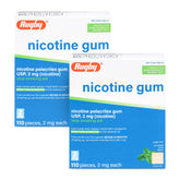 Rugby Laboratories mint nicotine gum pack shot for on-the-go craving relief.