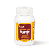 Rugby Laboratories niacin timed-release bottle with steady absorption