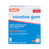 Rugby Laboratories 2mg cinnamon gum pack front – convenient quit aid for cravings on the go