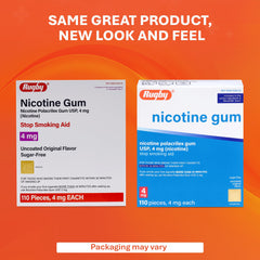 Rugby Laboratories 12-week reduction plan guides gradual nicotine withdrawal.