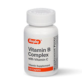 Rugby Laboratories Vitamin B Complex bottle cap seen for easy daily use