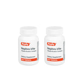 Rugby Nephro-Vite bottle closeup for convenient daily vitamin support