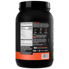 Nutrition panel of Rule 1 R1 Protein Whey Isolate showing clean macros