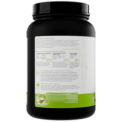 Rule 1 Source 7 Protein shake in glass with creamy appearance