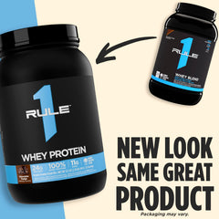 Rule 1 Whey Protein with 5 BCAAs per serving supports recovery