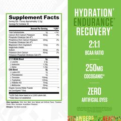 RYSE BCAA EAA Powder dissolving in water for smooth mixing