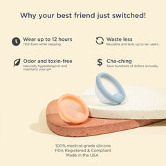 Saalt Disc removal notch for easy removal and peace of mind