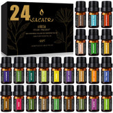SACATR 24 Bottles Rose essential oil for diffuser aromatherapy and DIY skincare