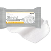Sage Comfort Shield cloths packaging front for quick cleansing and protection