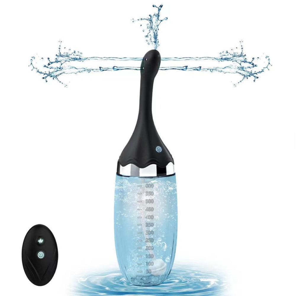 SAITONG Anal Douche remote with 3 speeds for tailored cleansing