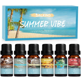 SALKING Ocean Breeze fragrance oil bottle pour enhances diffuser ambience with fresh sea notes.