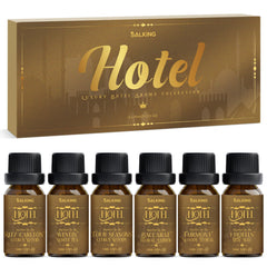 SALKING Hotel Diffuser Oil bottle pour for luxurious room fragrance.