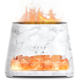 SALKING 2-in-1 diffuser and salt lamp front view for cozy ambience