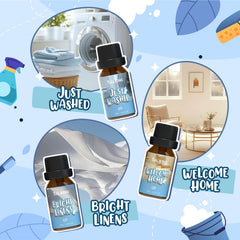 SALKING Bright Linens diffuser oil bottle adds fresh, light notes
