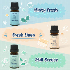 SALKING Lavender Fields bottle delivering calming aroma for towels and linens