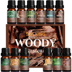 SALKING Woodsy oils set bottle preserves natural fragrance for lasting masculine scent