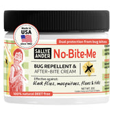 SALLYEANDER No Bite Me 2oz cream tube ready for outdoor protection against insects