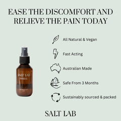 Close-up of fragrance-free formula applied to skin with no greasy residue.