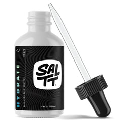 Keto Chow SALTT Hydrate drops bottle closeup for on-the-go hydration