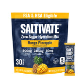Saltivate Mango Pineapple electrolytes stick ready for on-the-go hydration