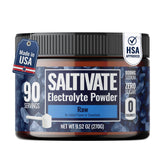 Saltivate Raw Electrolytes jar front view for clean hydration