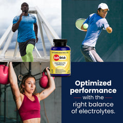 SaltStick capsules in use during a workout for on-the-go hydration