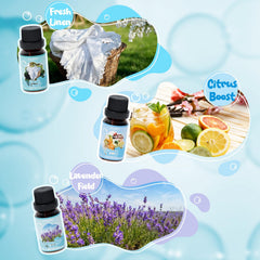 Salubrito Fresh Cotton oil bottle for soft, clean fabrics
