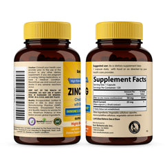 Sandhu Herbals Zinc 50mg capsules ready to swallow for daily wellness