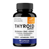 Sandhu's Thyroid Support bottle front for daily wellness and a 35-day supply.