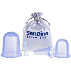 SanDine Silky Skin medium body cup for targeted back and limb massage