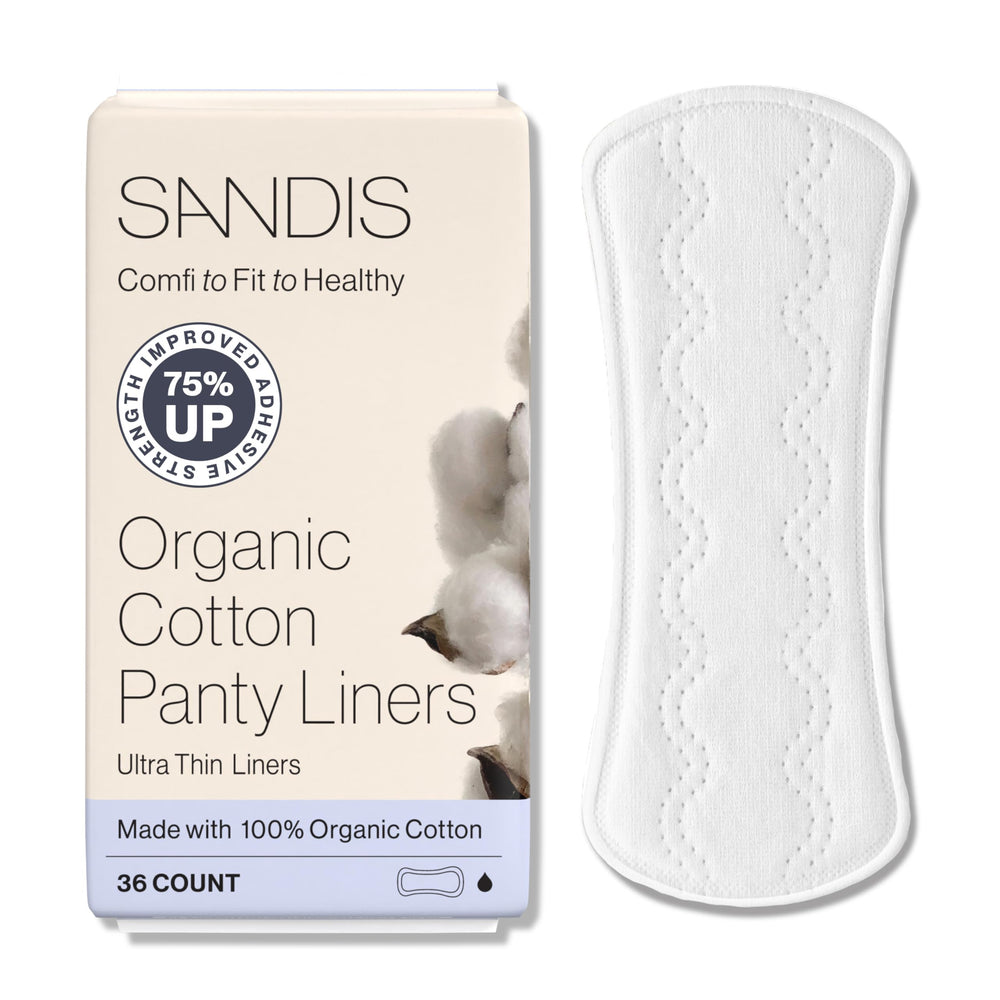 SANDIS Premium panty liner pack front showing discreet daily protection