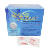 Sanicare Sani-Tablet 100-count pack for spa foot baths, quick sanitation