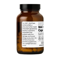Santa Cruz Paleo bottle side view highlighting compact, daily-friendly packaging.