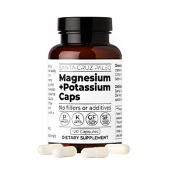 Santa Cruz Paleo daily-use capsules shown as part of a simple wellness routine.
