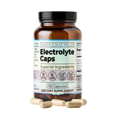 Santa Cruz Paleo electrolytes capsules bottle-front for on-the-go hydration support.