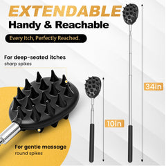 SANTAPICK metal claw head targets precise itches with control