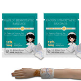 Sapbontchi Quick Clot Gauze 3x12.5 inch pack for rapid wound packing