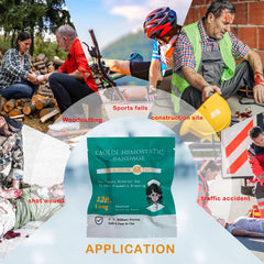 Sapbontchi Quick Clot Gauze durable pouch for field use.