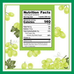 Sappe Aloe Vera Juice close-up showing big pulp pieces and vibrant grape flavor