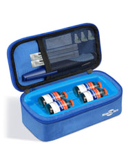 sarlar insulin vial cooler travel case with durable outer shell for daily use