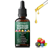 Savari Actora thyroid drops bottle front for daily support and vitality