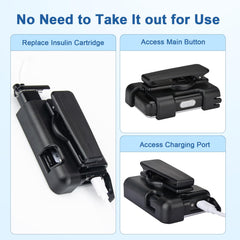 SavvyBloom Tandem tslim X2 case demonstrates tubing management for tidy setup.