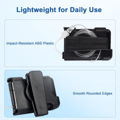 SavvyBloom Tandem tslim X2 case shows USB port access without removing pump.