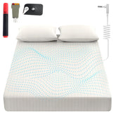 Sayorg grounding sheets king fabric close-up showing soft cotton feel for comfort