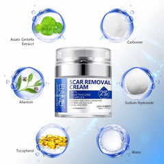 SBHEANGBA Scar Cream massaged into scar for faster absorption and comfort