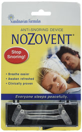 Scandinavian Formulas Nozovent 2-pack case view for organized storage.